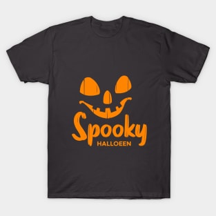 A smile Spooky Face Halloween T-Shirt